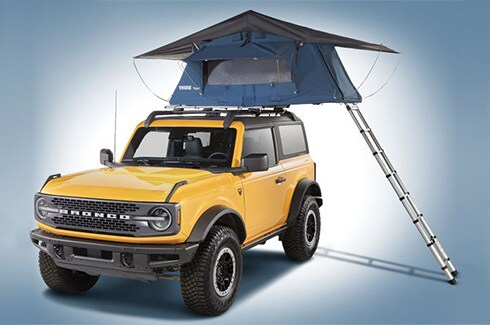 Discover Ford Bronco Accessories in PR, Racks And Carriers By Tepui - Explorer Ayer Rack Mounted Tent